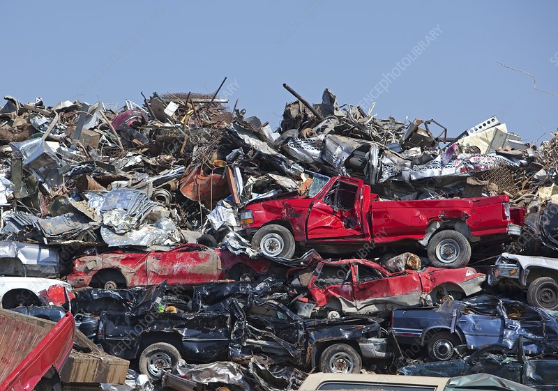 Crushing old cars and sending them overseas for scrap … it’s a crime